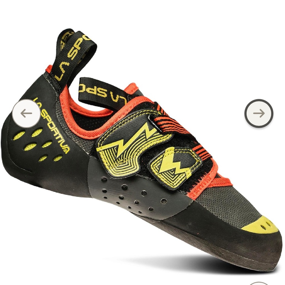 La Sportiva OXYGYM Climbing Shoe (men’s but these were my 10yo daughters)